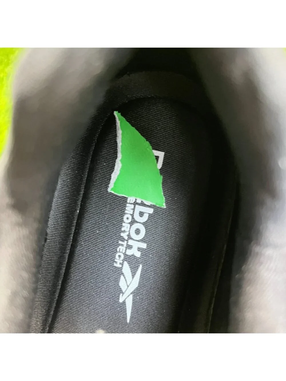 Reebok BB4500 Low Womens Size 7.5 Black Leather Composite Toe Safety Work Shoes